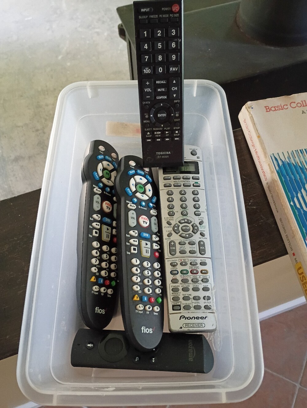 Vintage Remotes Remote Control TV Television Collectible Y2k Pioneer, Lot of 5